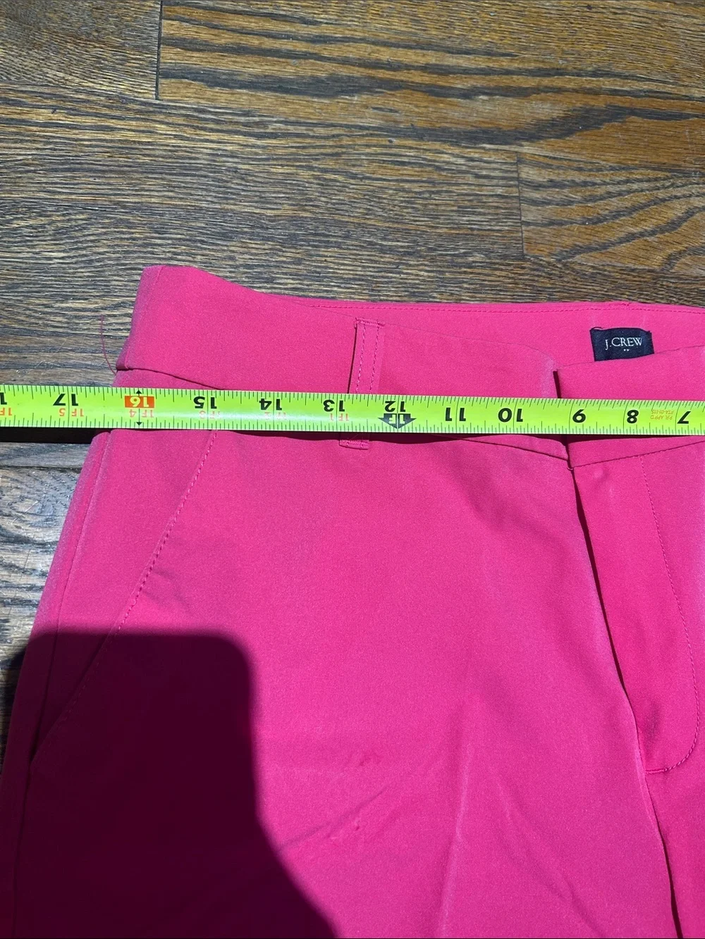 J. Crew Hot Pink Tailored Bermuda Shorts